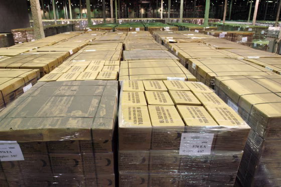 FEMA MREs for Hurricane Dennis